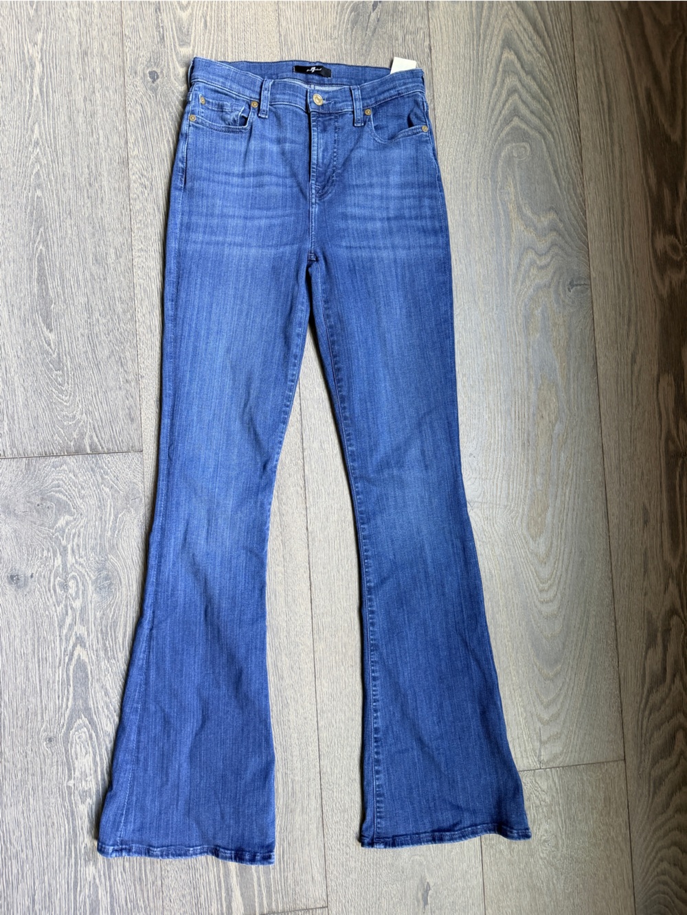 7 For All Mankind High Waisted Ali Neptune Jeans Size 25
